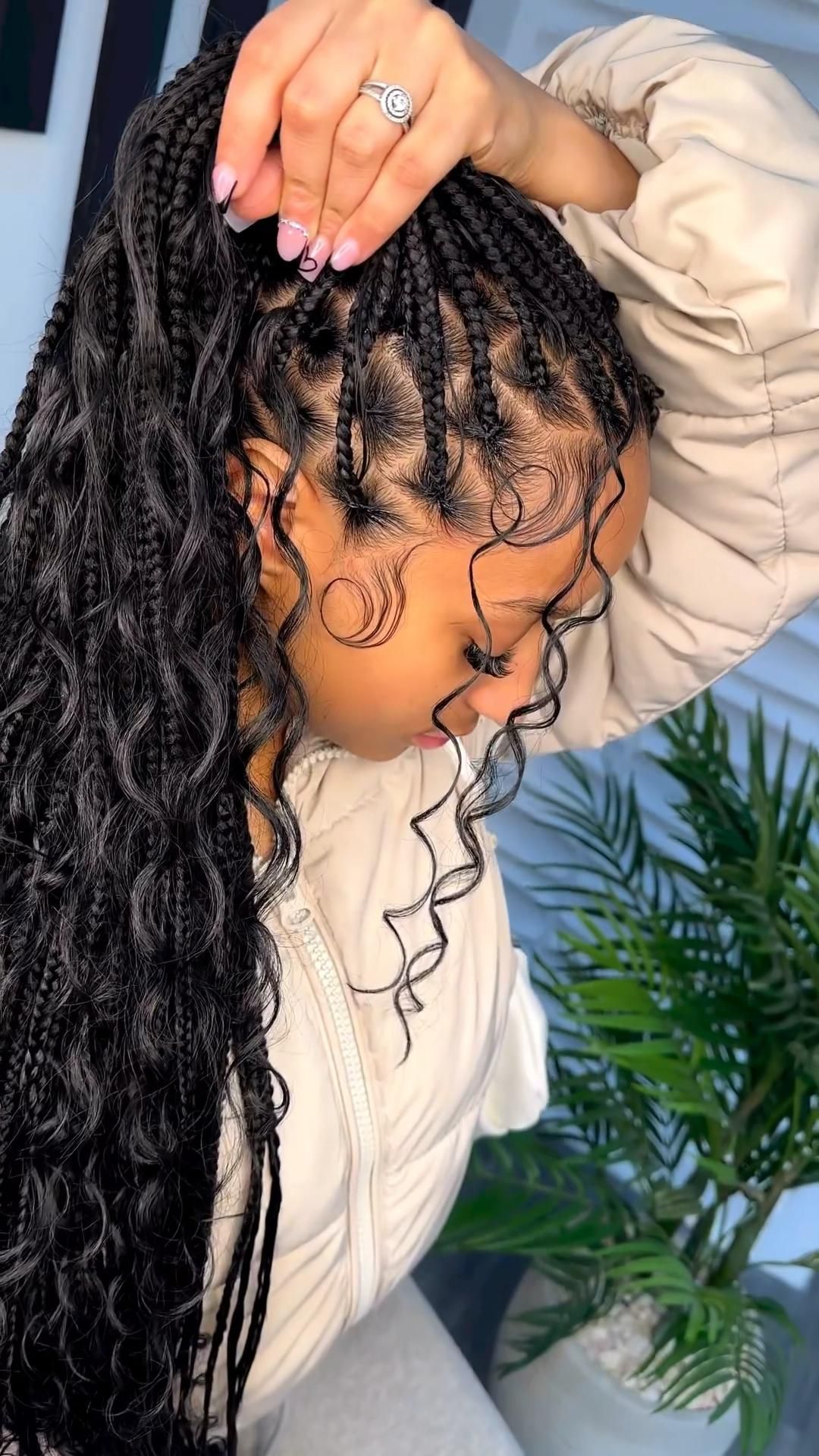 boho knotless